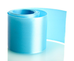 silk ribbon, isolated on white