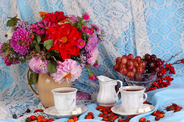 Gentle autumn still life