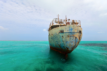 Old ship wreck