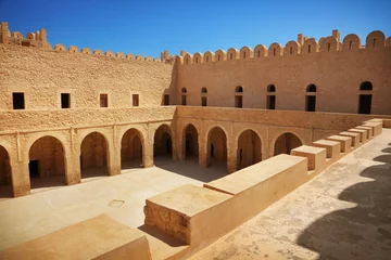 Fototapete Rund Festung in Sousse, Tunesien © adisa