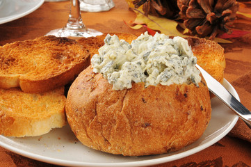 Spinach artichoke parmesan dip
