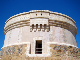 Martello tower in Fornells, Menorca