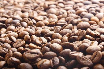 coffee beans as drink background