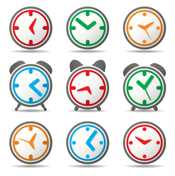vector clock symbols