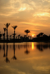 Obraz premium Dawn on the Red Sea