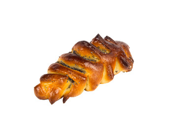 bun with poppy seeds