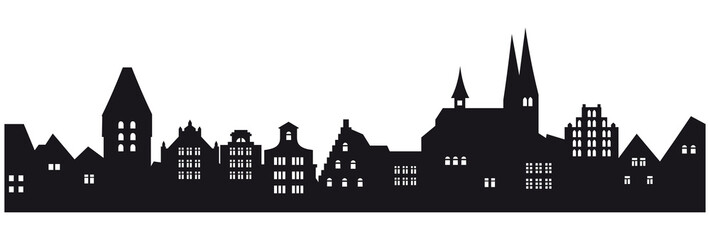 Historische Stadtkulisse - freigestellt © snyGGG