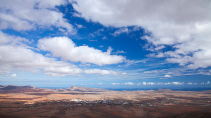 central Fuerteventura, view from El Pinar