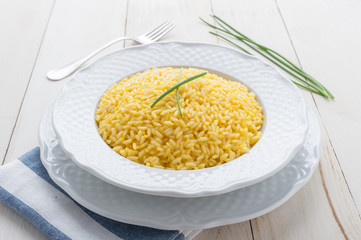 Risotto allo zafferano