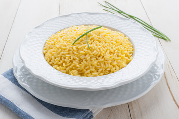 Risotto allo zafferano