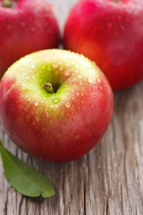 Red apples.