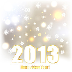 Vector  2013 Greeting Card