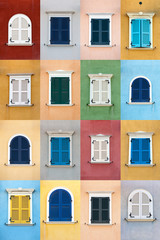 Collage of windows