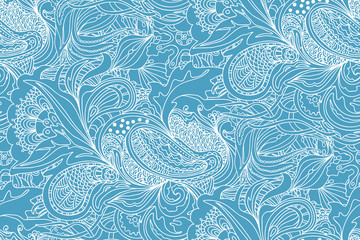 Abstract doodles pattern