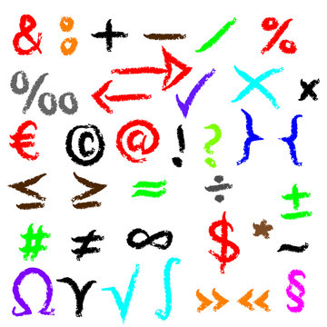 Symbole, Zeichen