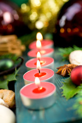 Weihnachtszeit, Kerzen