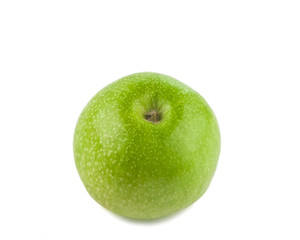 Green apple isolated