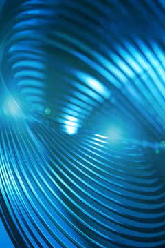 blue abstract metal background