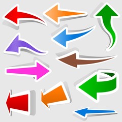 Colored Arrows