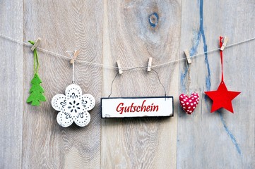 Gutschein Weihnachten