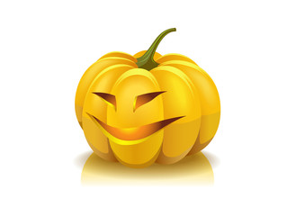 Laughing pumpkin.