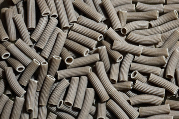 extra class black pasta noodles close-up background