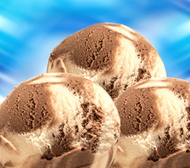 Close up of ice cream