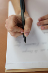 Character filling in form