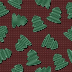 seamless new year and christmas wallpaper