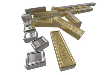 3d spreadsheet as separate elements