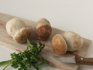 cèpes en cuisine