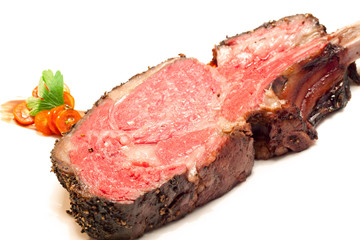 Roasted Wagyu beef steak