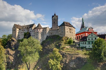 Fototapeta na wymiar zamek w Czechach