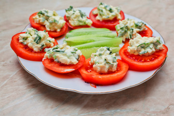 fresh tomato salad