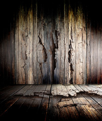 abstract the old wood floor for background