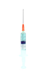 syringe isolated