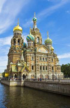 St. Petersburg, cathedral of Jesus Christ on Blood