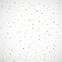 Seamless winter pattern, vector illustration