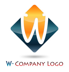 Company Letter W Logo Concept#Vector