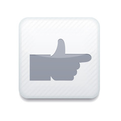 Vector version. Hand icon. Eps 10 illustration. Easy to edit