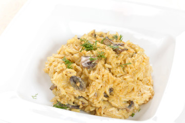 pasta with mushrooms