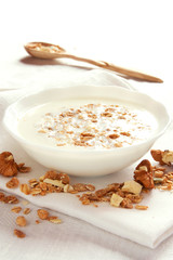 muesli with milk