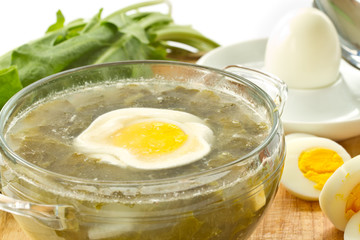 soup with sorrel