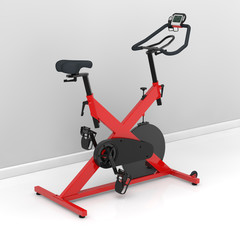 Spinning-Rad im Trainingsraum
