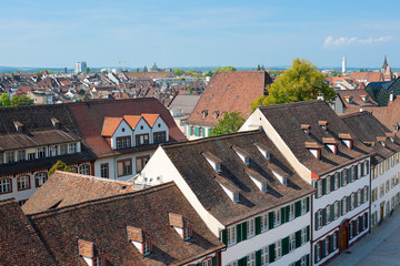 Fototapeta na wymiar Stare Miasto w Bazylei