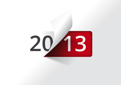 Carte de voeux 2013 - On tourne la page