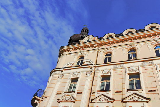 Fototapeta Sanierter Altbau