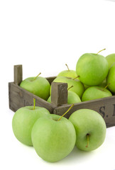 Äpfel mit Kiste IV