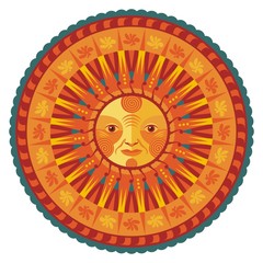 Decorative Summer Mandala