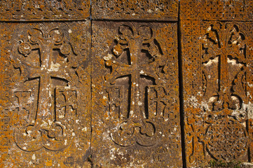 The khachkhars of Noratus, Armenia